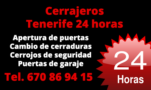 Cerrajeros Tenerife 24h