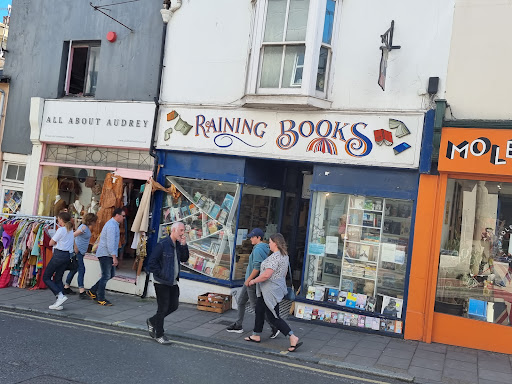 Raining Books - Visual