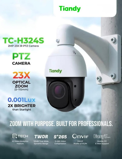 Tiandy Cctv camera available at Best price in Lucknow. post image