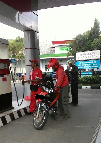 Photos of Pertamina gas station Bantar