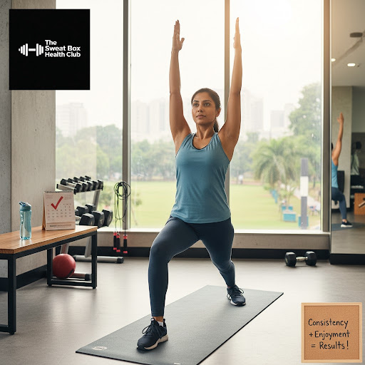 Finding it hard to stay consistent with workouts? At The Sweat Box Health Club in Gurugram, we ma… post image