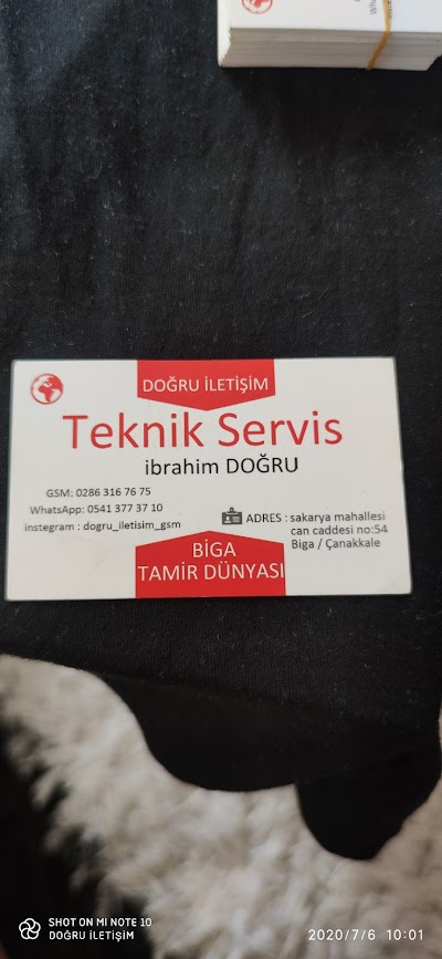 Doğru iletişim Biga tamir dünyası