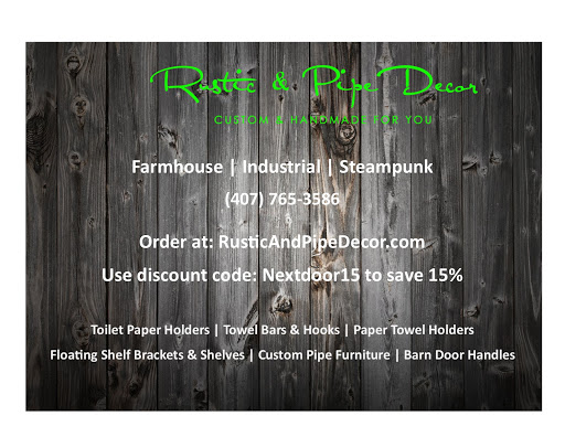 Rustic & Pipe Decor - Visual