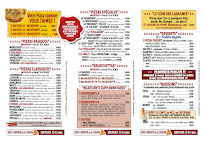 Menu Mondiale Pizza Page 2