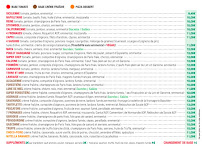 Menu DÉLICES PIZZAS Page 1