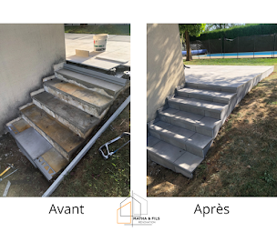 Photo n°3 de Matha & fils rénovation à Agen-d'Aveyron (Maçon)