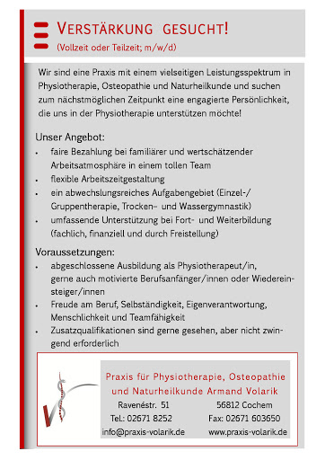Physiotherapie- und Naturheilpraxis A. Volarik - Thumbnail