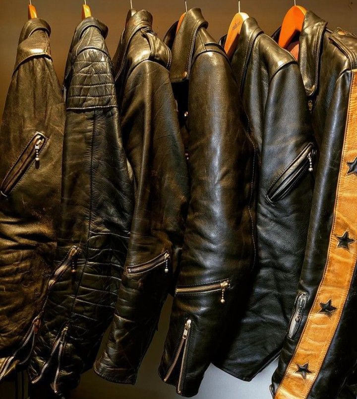 Black leather Jacket Era Online Store photo 3