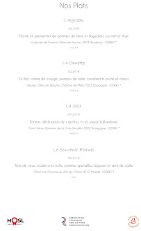 Menu Restaurant La Terrasse Page 4