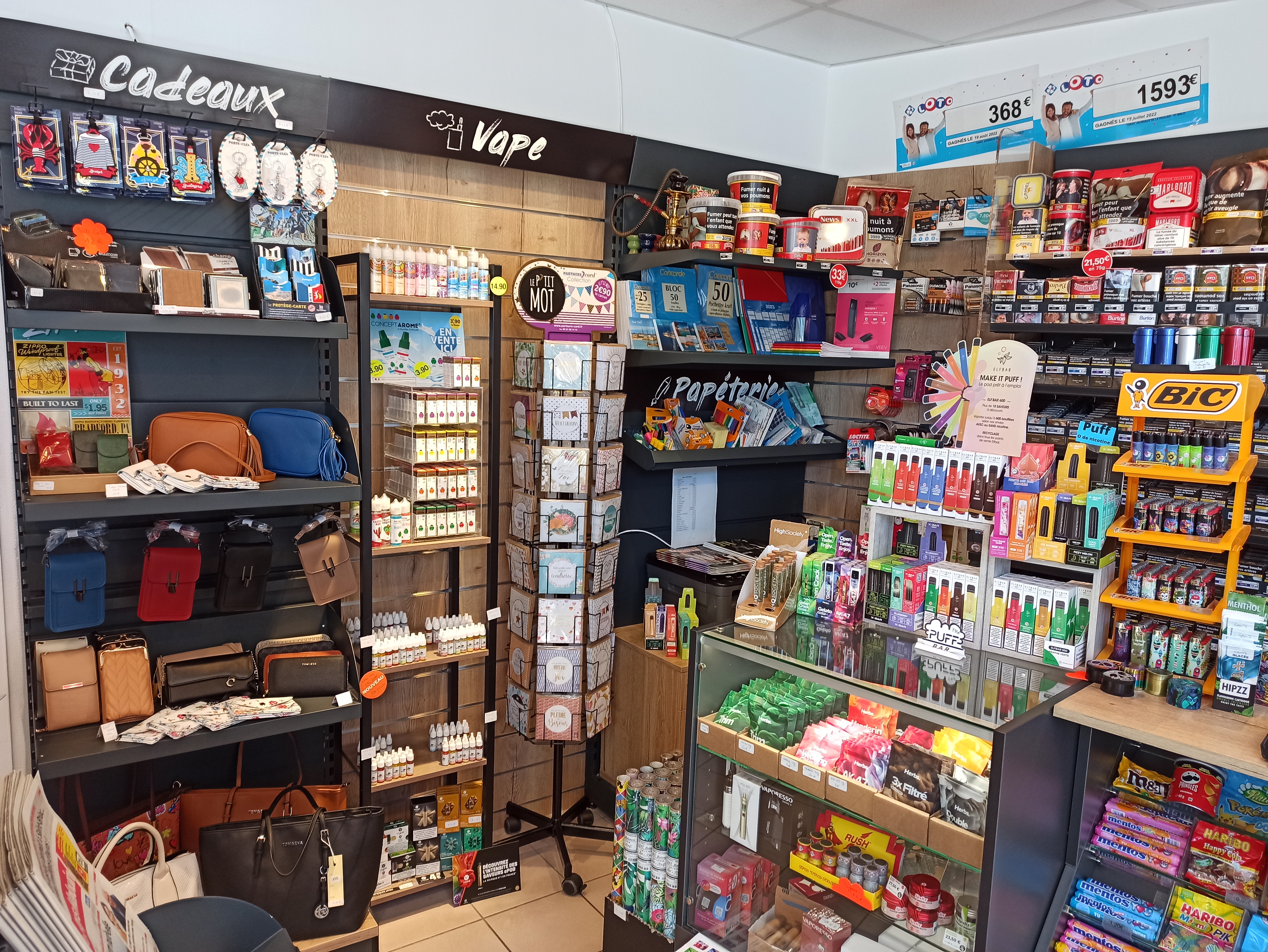 tabac-vape shop-cbd-loto-souvenirs TABAC-VAPE SHOP-CBD-LOTO-SOUVENIRS à Saint-Malo main image 1