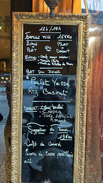 Menu L'Elephant Du Nil Page 1