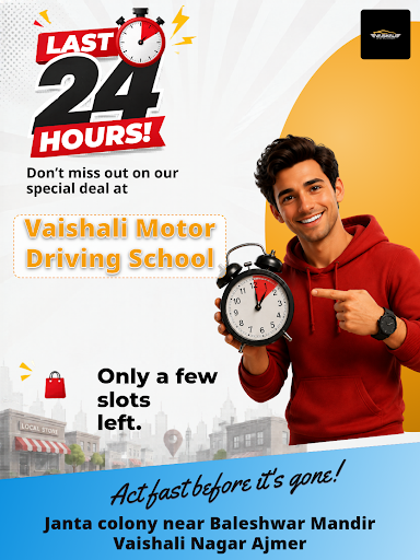 Vaishali Motor Driving School offers expert E Mitr services, PUC center, vehicle insurance, and a… post image