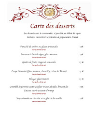 Menu CHÂTEAU D'AYRES - Hotel Meyrueis (48) Page 3