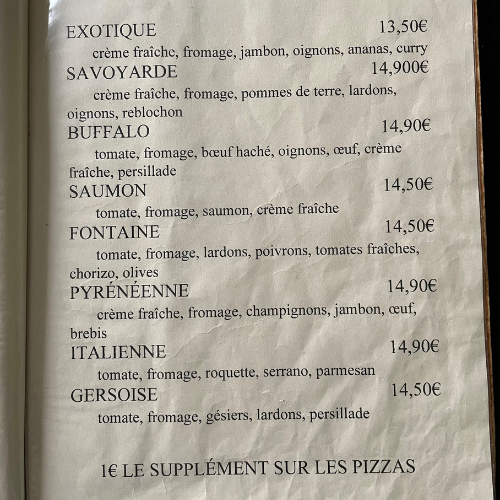 Photo 1 - Restaurant La Fontaine
