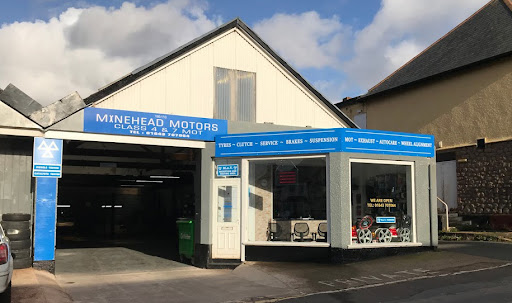 Minehead Motors MOT Centre Logo