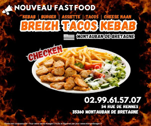 Photo n°10 de Breizh Tacos Kebab à Montauban-de-Bretagne (Restaurant turc)