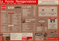 Menu La Pointe Montgervalaise Page 1
