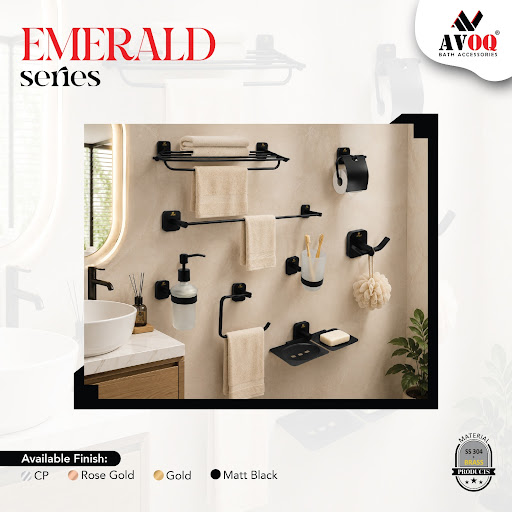 AVOQ Emerald SS304 Bath Accessories