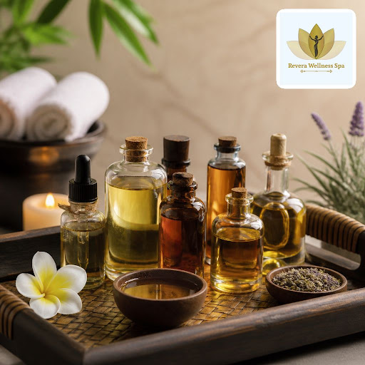 Discover how the right massage oil can transform your spa experience at Revera Wellness Spa, a tr… post image