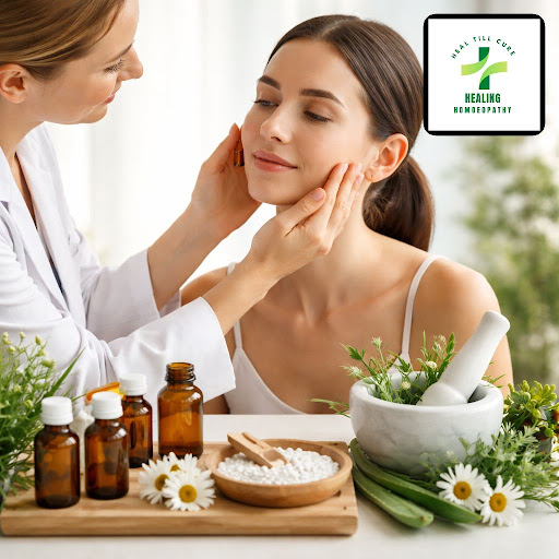 Healthy, glowing skin doesn’t need harsh chemicals or temporary fixes. At Healing Homoeopathic Cl…