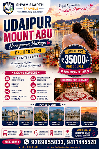 Udaipur Mount Abu tour package from Delhi, Udaipur Mount Abu package from Noida, Udaipur honeymoo… post image