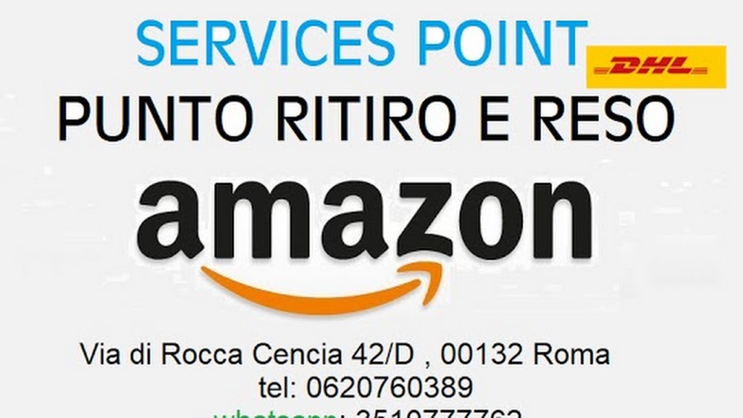 DHL SERVICE ROMA punto RESO .it RITIRO WISH - SPEDISCI E RICEVI  PACCHI CON DHL