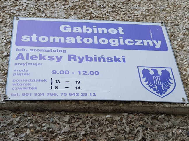 Komentarze i opinie o Rybiński Aleksy, lek. stomatolog. Gabinet