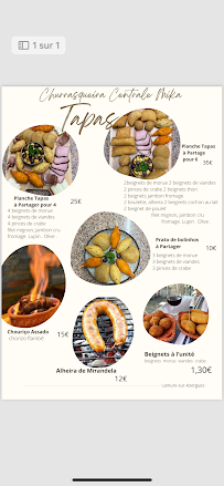 Menu Churrasqueira Centrale Mika Restaurant Page 5