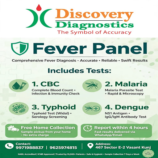 Fever panel with Dengue - Report within 4 hrs. post image