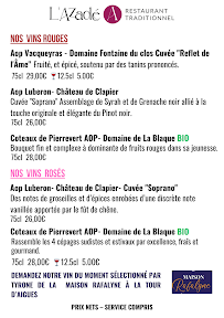 Menu L'Azadé Page 9