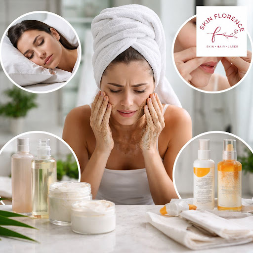 Are daily skincare mistakes silently damaging your skin? At Skin Florence in Wakad, Pimpri-Chinch… post image