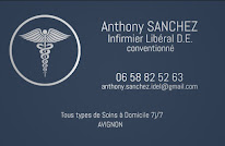 Anthony SANCHEZ Infirmier libéral à Avignon