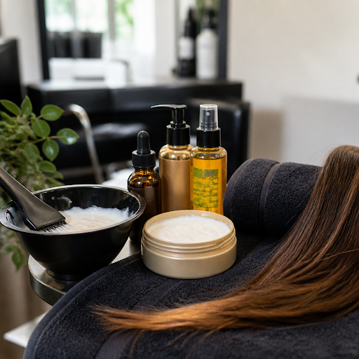 Is your hair feeling dry, frizzy, or lifeless after repeated colouring, straightening, or styling… post image