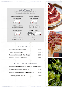 Menu Bellota-Bellota Boulogne Page 1