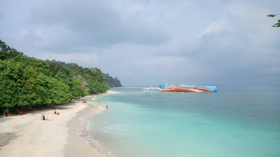 Photos of Beautiful Beach Pangandaran, West Java Indonesia