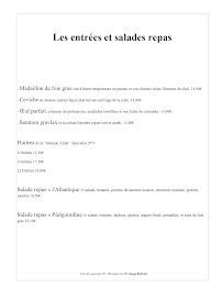Menu L'inattendu Restaurant Royan Page 3