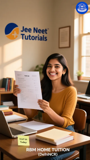 Boost your NEET exam prep with RBM HOME TUITION's expert Jee Neet Tutorials in Karol Bagh, Delhi!…
