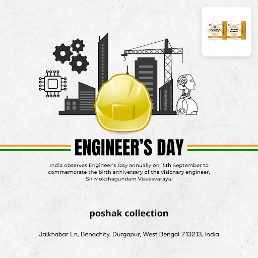 Celebrate Engineers Day 2026 with stylish and comfortable t shirts for men at Poshak Collection.…