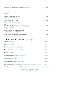 Menu Chalet des 2 Ours Page 7