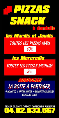 Menu TOON'S PIZZA Page 8