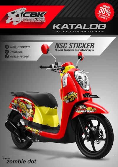 Photos of NSC sticker cutt
