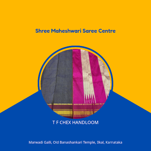 Experience the authentic charm of Ilkal sarees with our TF Chex Handloom from Shree Maheshwari Sa… post image