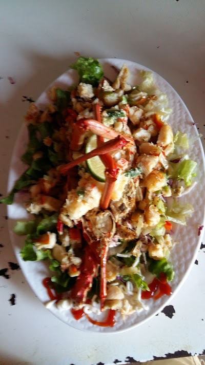 Photos of Pelican's beach bar and restaurant
