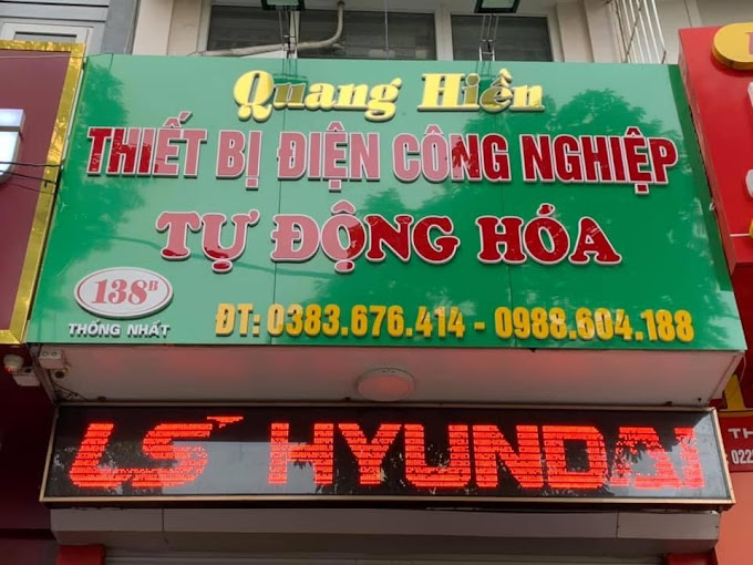 THIẾT BỊ ĐIỆN CÔNG NGHIỆP TỰ ĐỘNG HOÁ QUANG HIỀN