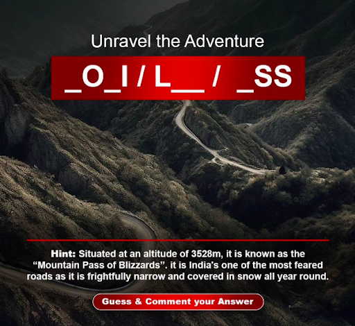 Can you guess this treacherous path? This place is a vital connection from Ladakh to Kashmir. post image