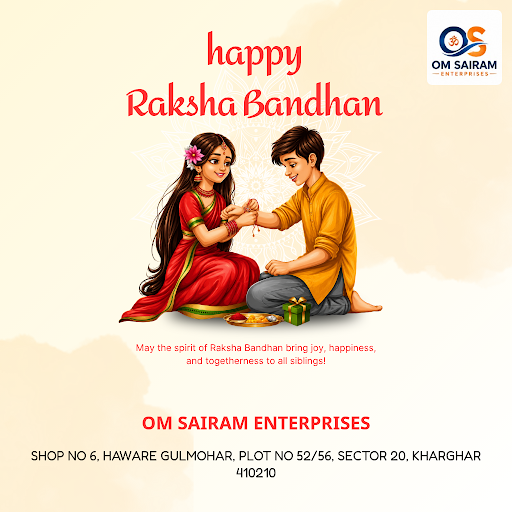 Celebrate the spirit of Rakshabandhan with OM Sairam Enterprises, your trusted aadhar center near…