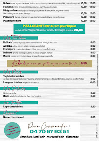 Menu Le Kangourou Page 2