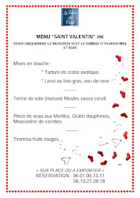Menu La Table de Paul by Jouve Page 5
