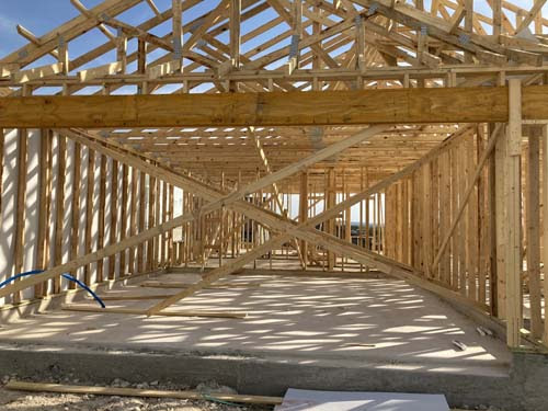 Home Under Construction In El  Paso