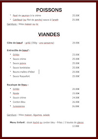Menu Aux Trois Paysans Page 2